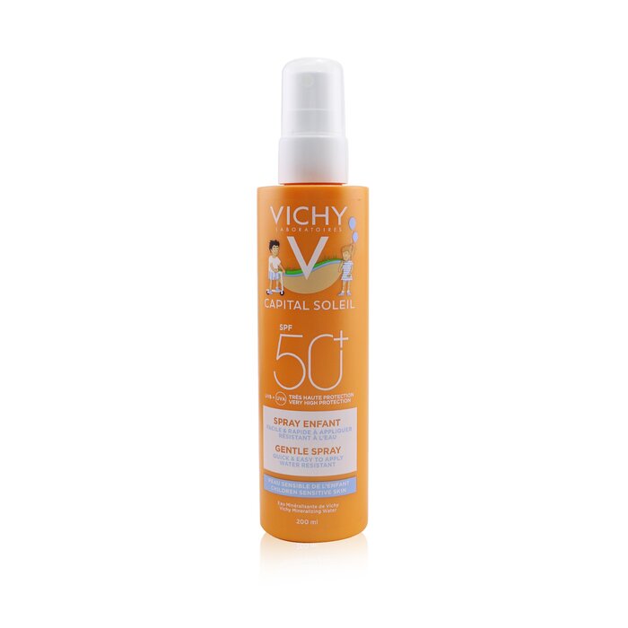 Vichy Capital Soleil Gentle Spray SPF 50 - For Children Sensitive Skin (Water Resistant) 200ml/6.7ozProduct Thumbnail