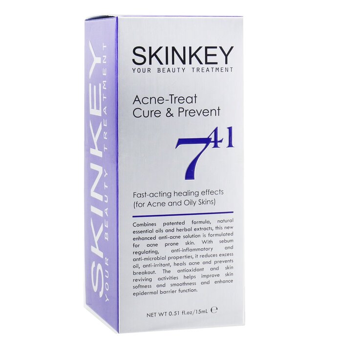 SKINKEY علاج حب الشباب والوقاية منها Acne Net Series (لحب الشباب والبشرة الزيتية) - مفعول معالج سريع 15ml/0.51ozProduct Thumbnail