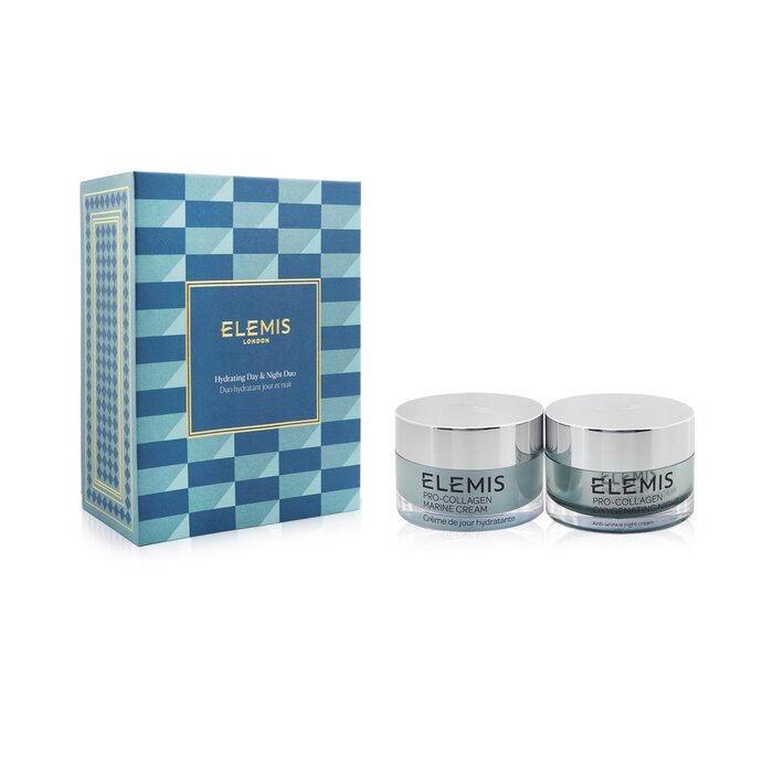 Elemis Hydrating Day & Night Duo Set: Pro-Collagen Marine Cream 50ml+ Pro-Collagen Oxygenating Night Cream 50ml 2pcsProduct Thumbnail