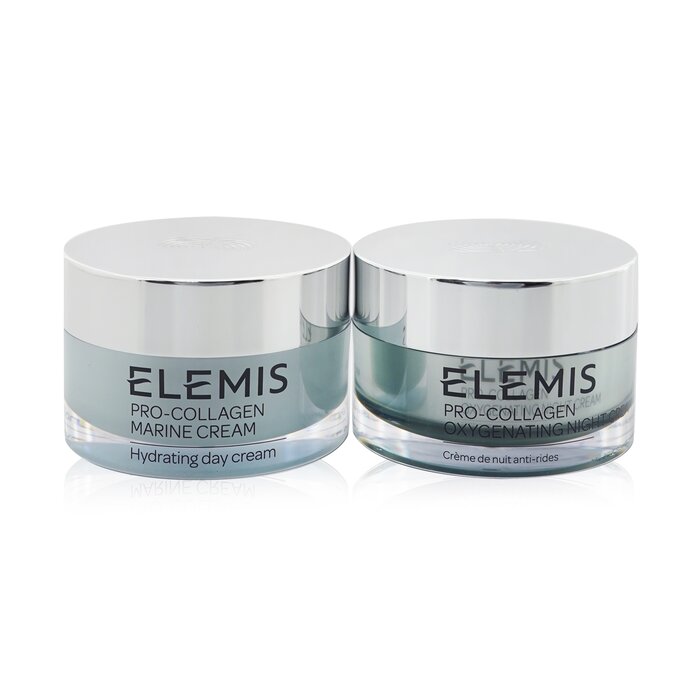 Elemis Hydrating Day & Night Duo Set: Pro-Collagen Marine Cream 50ml+ Pro-Collagen Oxygenating Night Cream 50ml 2pcsProduct Thumbnail