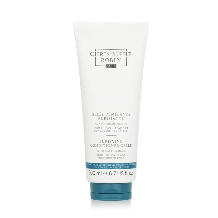Christophe Robin Purifying Conditioner Gelee with Sea Minerals - Sensitive Scalp & Dry Ends 200ml/6.7ozProduct Thumbnail