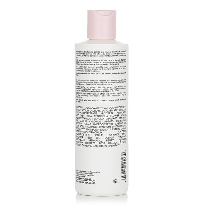 Christophe Robin Delicate Volumising Shampoo with Rose Extracts - Fine & Flat Hair 250ml/8.4ozProduct Thumbnail