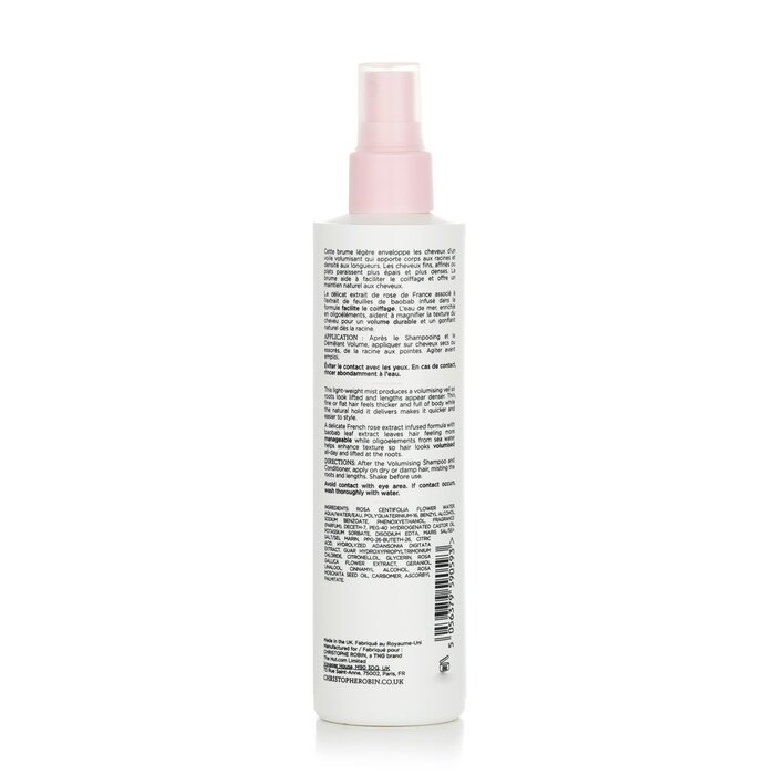 Christophe Robin Instant Volumising Leave-In Mist with Rose Water - Fine & Flat Hair 150ml/5ozProduct Thumbnail