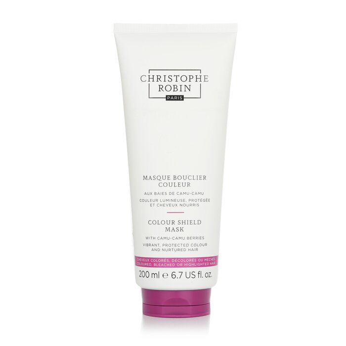 Christophe Robin Colour Shield Mask with Camu-Camu Berries - Colored, Bleached or Highlighted Hair 200ml/6.7ozProduct Thumbnail