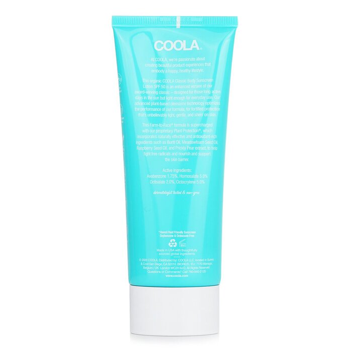 Coola Classic Body Organic Sunscreen Lotion SPF 50 - Guava Mango 148ml/5ozProduct Thumbnail