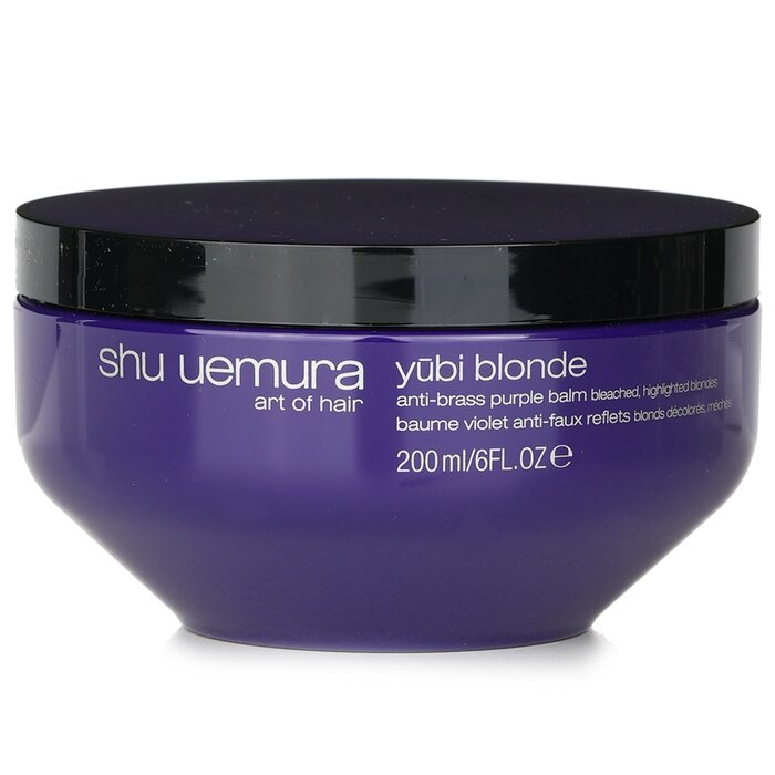 Shu Uemura 植村秀 Yubi Blonde 抗黃銅色紫色髮膜 - 漂染或挑染金髮 200ml/6ozProduct Thumbnail