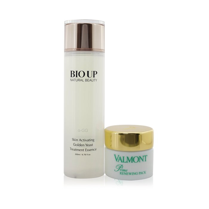 Valmont Prime Renewing Pack (Anti-Stress & Fatigue-Eraser Mask) 50ml (Free: Natural Beauty BIO UP Treatment Essence 200ml) 2pcsProduct Thumbnail