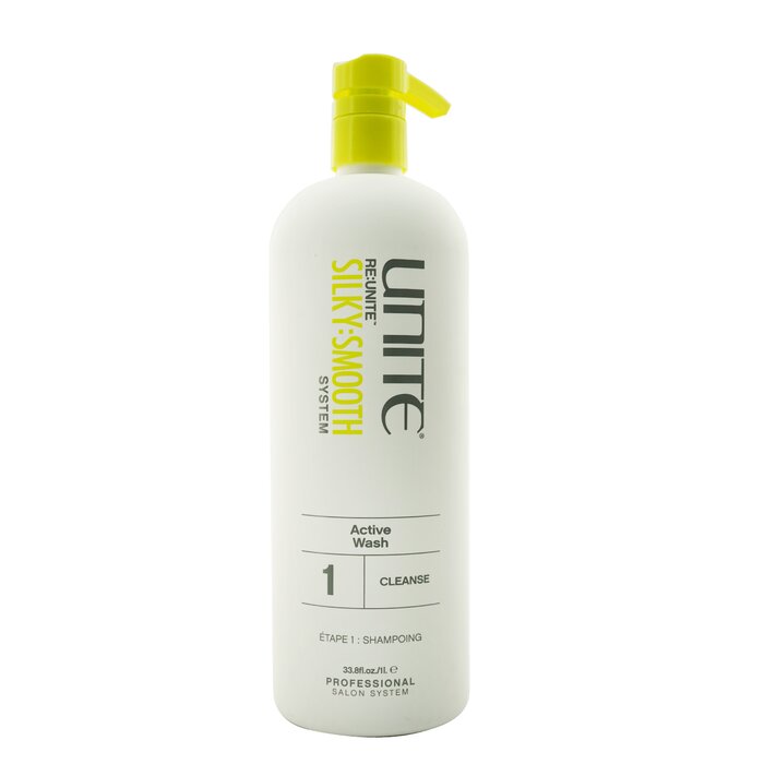 Unite RE:UNITE Silky:Smooth Active Wash - Step 1 Cleanse (Salon Size) 1000ml/33.8ozProduct Thumbnail