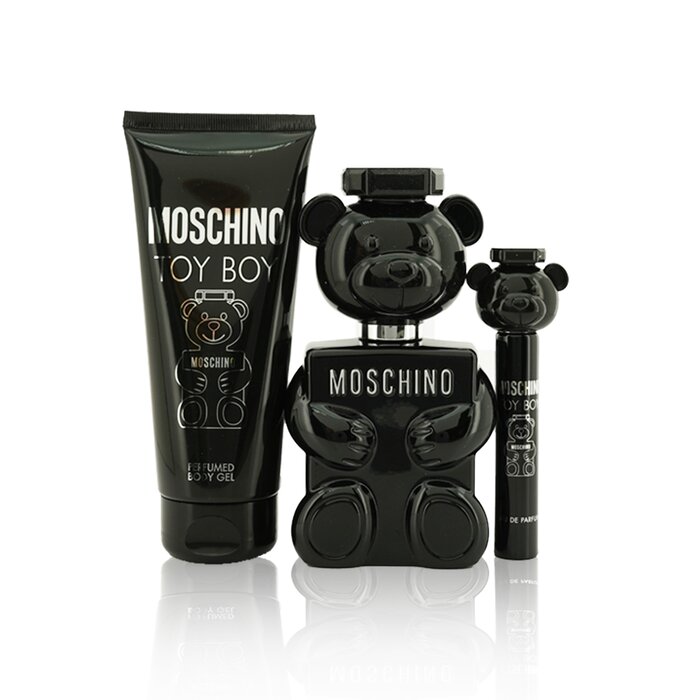 モスキーノ Moschino Toy Boy Coffret: Eau De Parfum Spray 100ml/3.4oz + Perfumed Body Gel 200ml/6.7oz + Eau De Parfum Spray 10ml/0.3oz 3pcsProduct Thumbnail