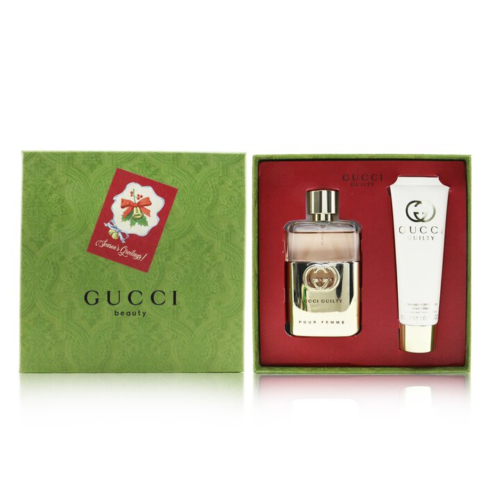 Gucci مجموعة Guilty: أو دو برفوم 50مل/1.6أوقية + لوشن معطر للجسم 50مل/1.6أوقية 2pcsProduct Thumbnail