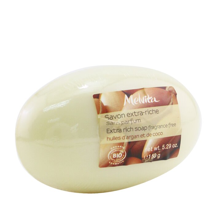 Melvita Extra Rich Soap With Argan Oil - Fragrance Free 150ml/5.29ozProduct Thumbnail