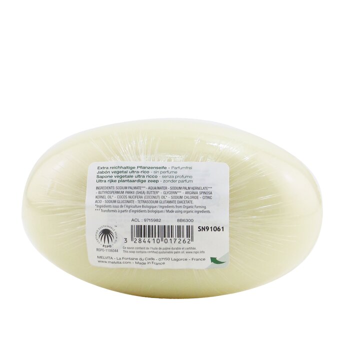 Melvita Εξαιρετικά πλούσιο σαπούνι με έλαιο Argan - Χωρίς άρωμα 150ml/5.29ozProduct Thumbnail