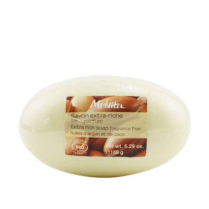 Melvita 梅維塔 含有摩洛哥堅果油的特濃香皂 - 無香精 150ml/5.29ozProduct Thumbnail