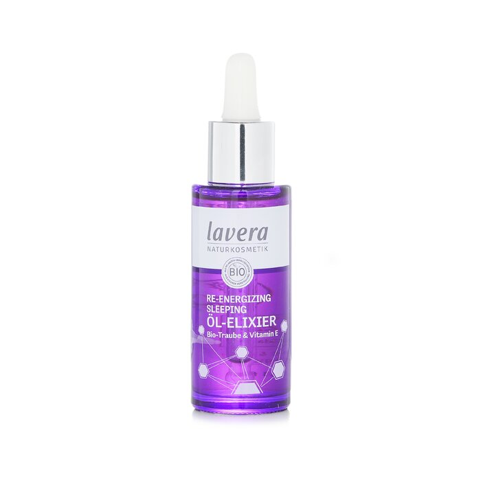 Lavera Re-Energizing Sleeping Oil Elixir - With Organic Grape & Vitamin E 30ml/1.1ozProduct Thumbnail