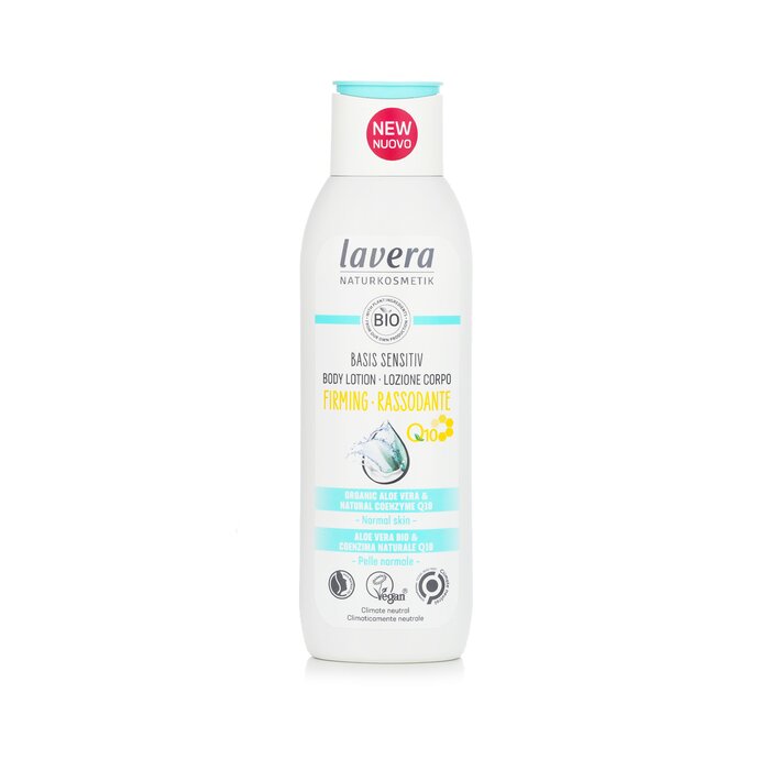 Lavera Basis Sensitiv Firming Body Lotion With Organic Aloe Vera & Natural Coenzyme Q10 - For Normal Skin  250ml/8.4ozProduct Thumbnail