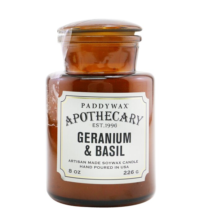 Paddywax Apothecary Candle - Geranium & Basil 226g/8ozProduct Thumbnail