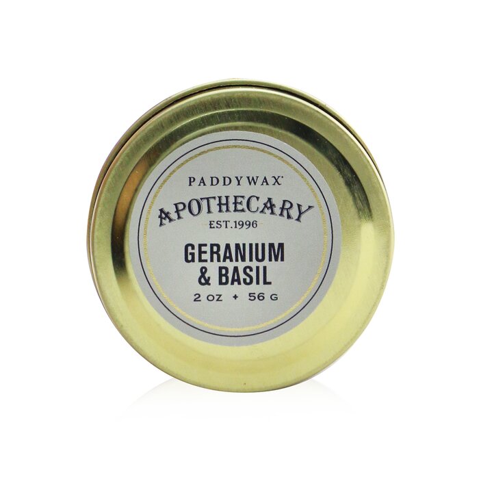パディワックス Paddywax Apothecary Candle - Geranium & Basil 56g/2ozProduct Thumbnail