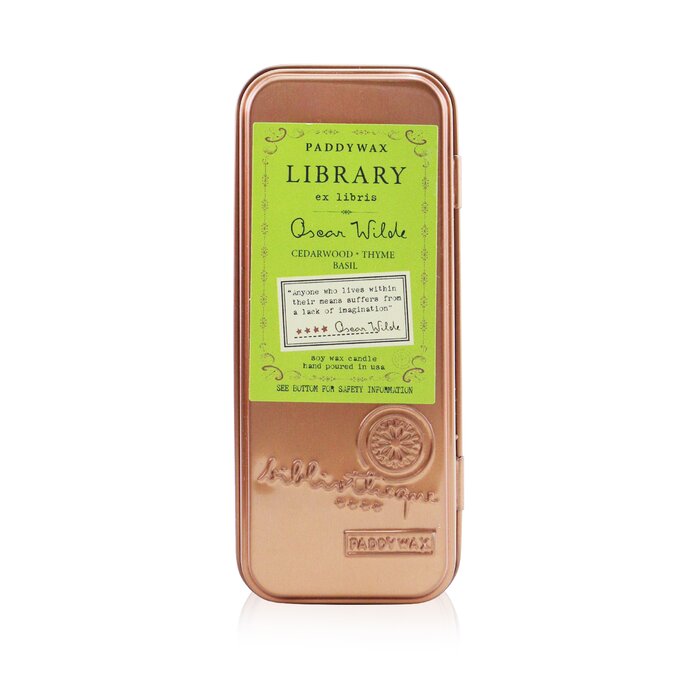 Paddywax Library Свеча - Oscar Wilde 70g/2.5ozProduct Thumbnail