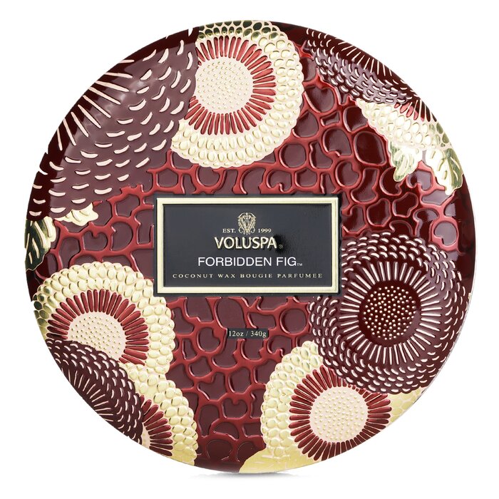 Voluspa 3 Wick Decorative Tin Candle - Forbidden Fig 340g/12ozProduct Thumbnail