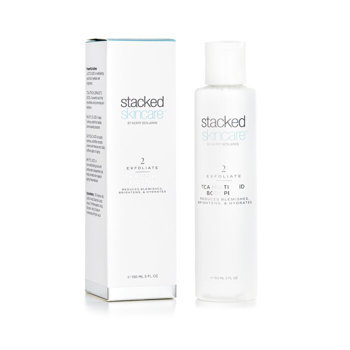 Stacked Skincare TCA Multi-Acid Body Peel (Reduces Blemishes, Brightens & Hydrates) 150ml/5ozProduct Thumbnail