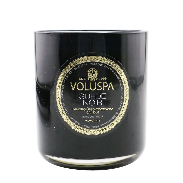 Voluspa شمع كلاسيكي -Suede Noir 270g/9.5ozProduct Thumbnail