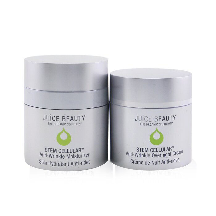 Juice Beauty Stem Cellular Day & Night Duo Set: Stem Cellular Anti-Wrinkle Moisturizer 50ml + Stem Cellular Anti-Wrinkle Overnight Cream 2x 50ml/1.7ozProduct Thumbnail