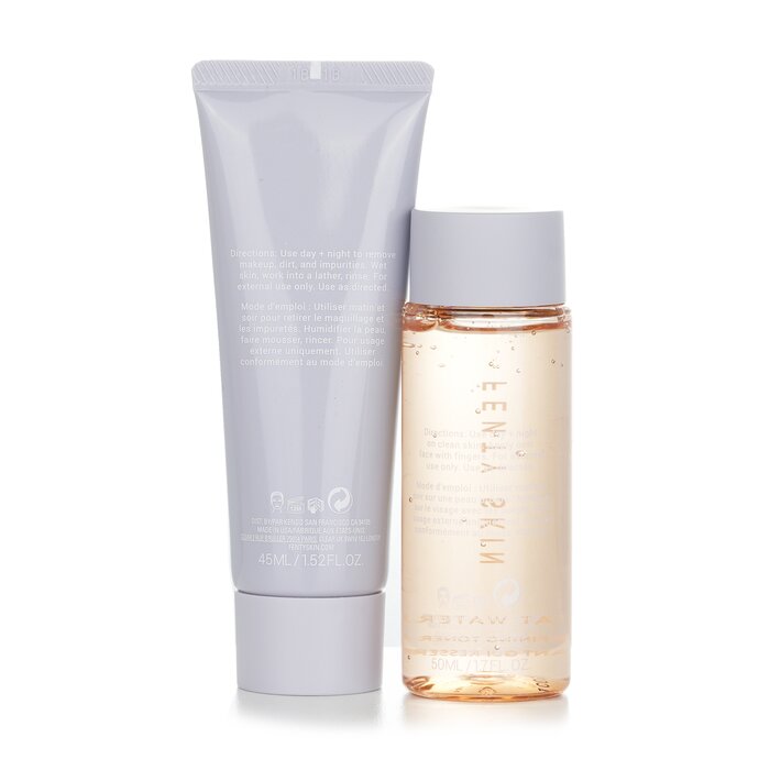 Fenty Beauty by Rihanna FENTY SKIN The Daily Duo Set: Total Cleans'R Remove-It-All Cleanser 45ml + Fat Water Pore-Refining Toner Serum 50ml 2pcsProduct Thumbnail