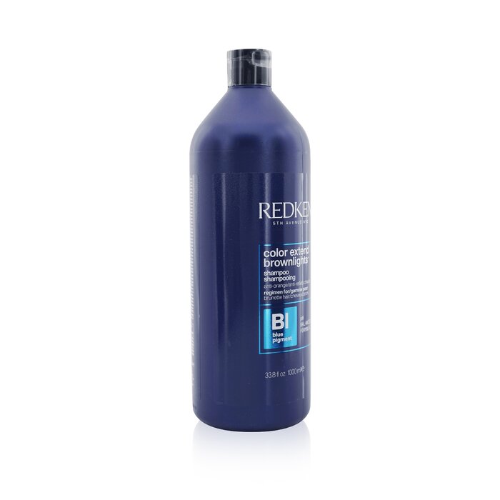 Redken Color Extend Brownlights Blue Shampoo Anti-Orange/Anti-Reflets Chauds (For Brunette Hair) 1000ml/33.8ozProduct Thumbnail
