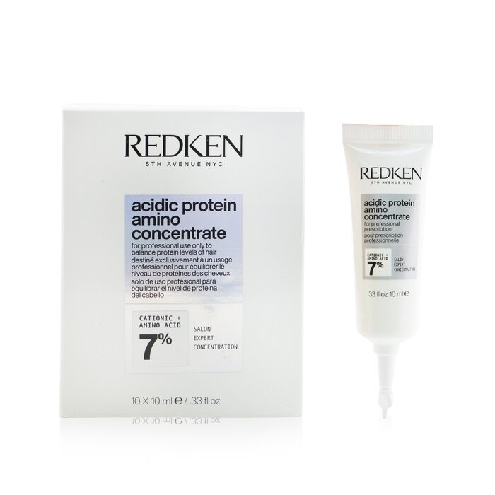 Redken 專業強韌濃縮酸性蛋白質氨基精華 10x10ml/0.33ozProduct Thumbnail
