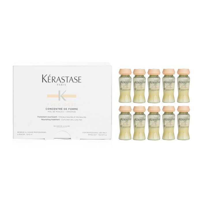 Kerastase Curl Manifesto Fusio-Dose Concentre De Forme Nourishing Treatment - For Curly & Very Curly Hair (Salon Product) 971060 10x12mlProduct Thumbnail