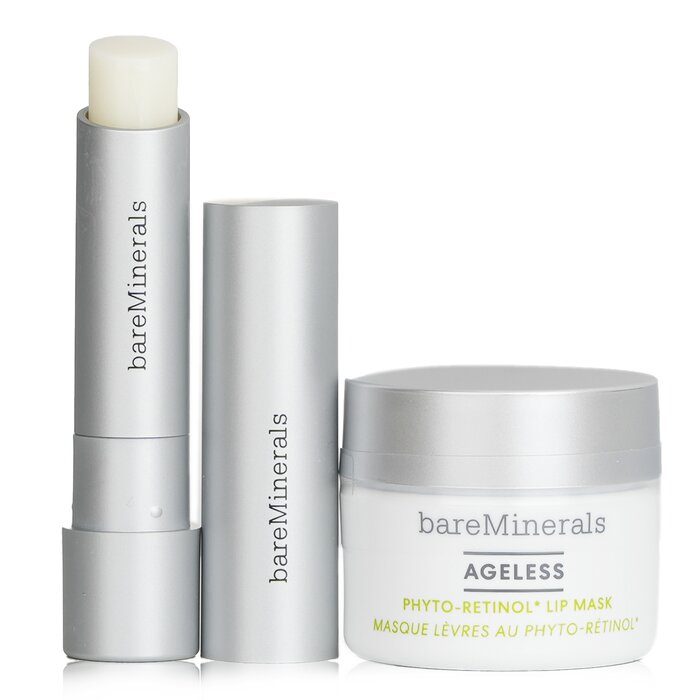BareMinerals Day & Night Lip Care Duo: Ageless Phyto-Retinol Lip Balm 3.3g+ Ageless Phyto-Retinol Lip Mask 13g 2pcsProduct Thumbnail