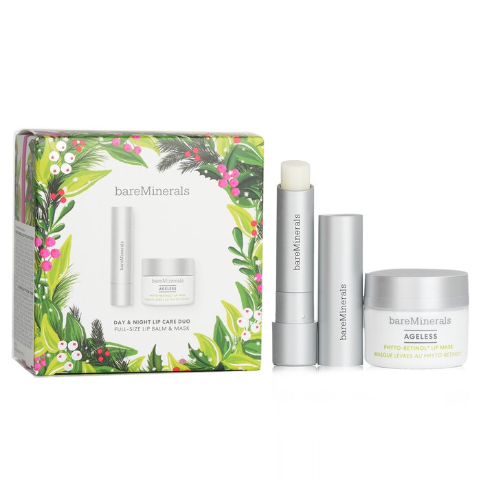 BareMinerals Day & Night Lip Care Duo: Ageless Phyto-Retinol Lip Balm 3.3g+ Ageless Phyto-Retinol Lip Mask 13g  2pcsProduct Thumbnail