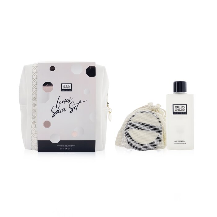 Erno Laszlo Iconic Skin Set: Hydraphel Skin Supplement 360ml+ 10x Reusable Toner Pads+ Bag 11pcs+1bagProduct Thumbnail