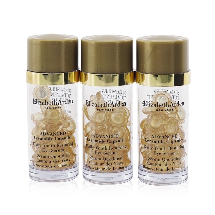 Elizabeth Arden Advanced Ceramide Capsules Daily Youth Restoring Eye Serum (Limited Edition) 3x30CapsProduct Thumbnail