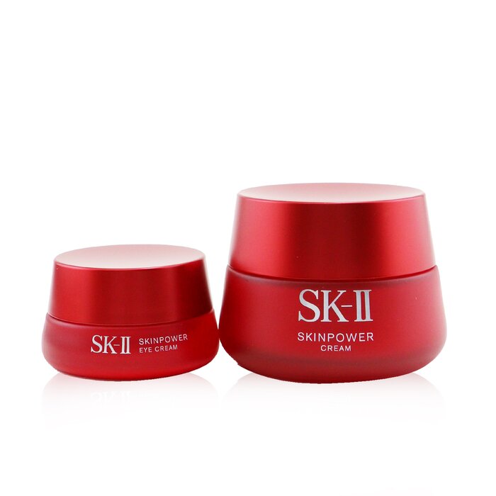 SK II SK-II Skinpower系列套裝：能量精華霜80g + 眼霜15g 2pcsProduct Thumbnail
