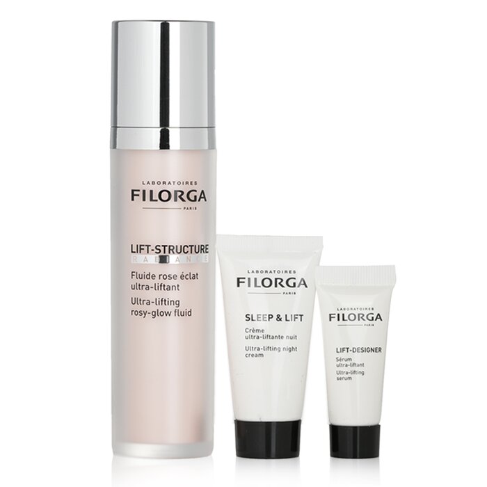 Filorga 菲洛嘉 程序提升強烈提升效果療程:緊緻提升透亮乳50ml + 緊緻提升精華液7ml + 睡眠提升晚霜 15ml + 袋 3pcs+1bagProduct Thumbnail