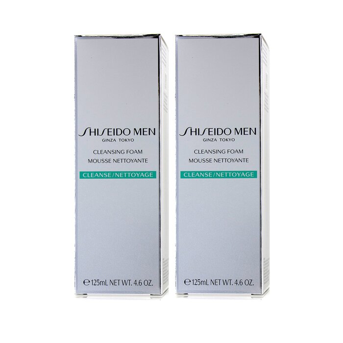 Shiseido Men Cleansing Foam Duo Pack 2x125ml/4.2ozProduct Thumbnail