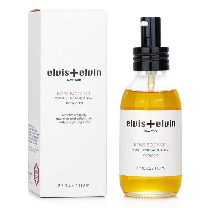 Elvis + Elvin Rose Body Oil 110ml/3.7ozProduct Thumbnail