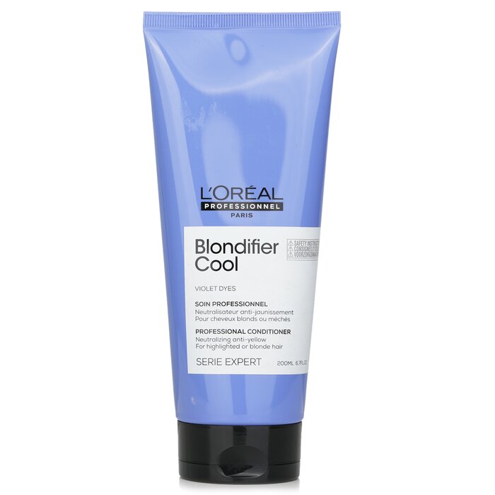 L'Oreal Professionnel Serie Expert - Blondifier Cool Violet Dyes Conditioner (For Highlighted or Blonde Hair) 200ml/6.7ozProduct Thumbnail