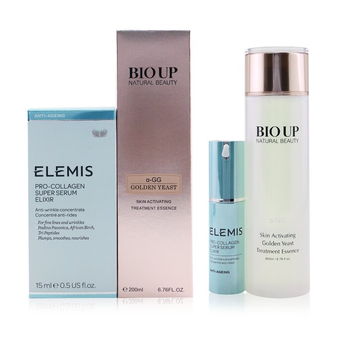 Elemis Pro-Collagen Super Serum (Free: Natural Beauty BIO UP Treatment Essence 200ml) 2pcsProduct Thumbnail