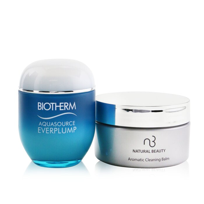 Biotherm Aquasource Everplump Plumping Smoothing Moisturizing Treatment 125ml (Free: Natural Beauty Aromatic Cleaning Balm 125g) 2pcsProduct Thumbnail