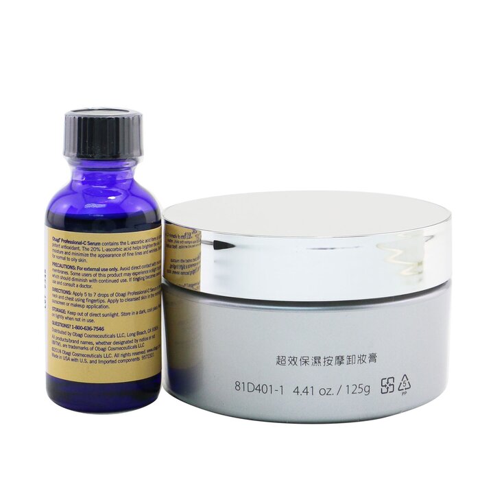 Obagi Professional C Serum 20% 30ml (Free: Natural Beauty Aromatic Cleaning Balm 125g) 2pcsProduct Thumbnail