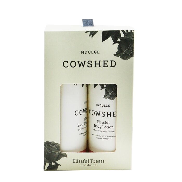 Cowshed Blissful Treats Duo Set: Indulge Blissful Bath & Shower Gel 100ml+ Indulge Blissful Body Lotion 100ml 2x100ml/3.38ozProduct Thumbnail