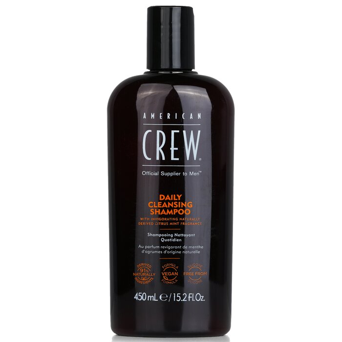 American Crew Men Daily Cleansing Shampoo (For Normal To Oily Hair And Scalp) 450ml/15.2ozProduct Thumbnail