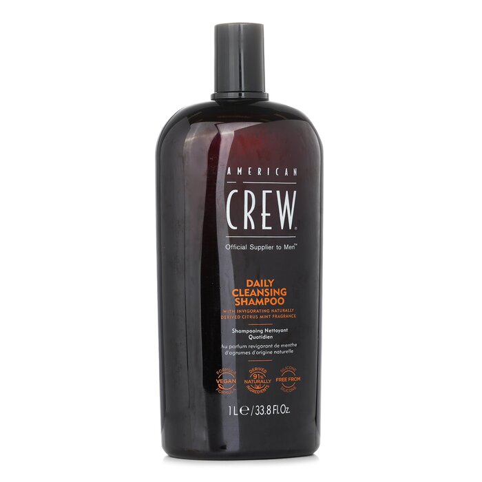 American Crew Καθημερινό σαμπουάν καθαρισμού για άνδρες (για κανονικά έως λιπαρά μαλλιά και τριχωτό της κεφαλής) 1000ml/33.8ozProduct Thumbnail