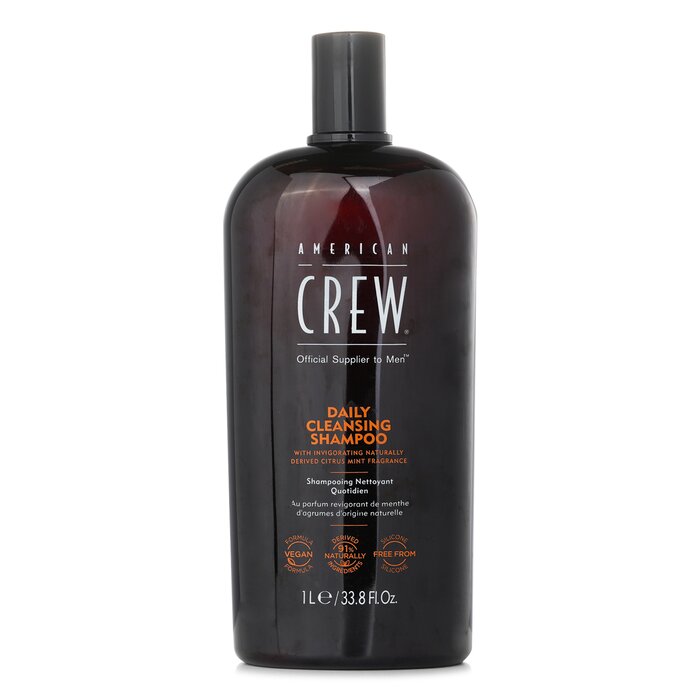 アメリカンクルー American Crew Men Daily Cleansing Shampoo (For Normal To Oily Hair And Scalp) 1000ml/33.8ozProduct Thumbnail