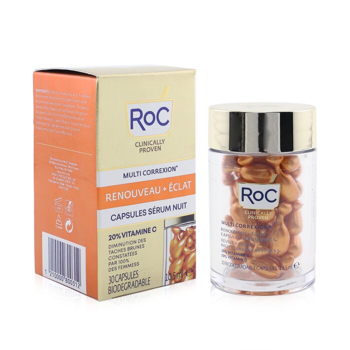 ROC Multi Correxion Revive + Glow Night Serum Capsules 30CapsProduct Thumbnail