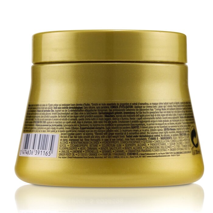 L'Oreal Professionnel Mythic Oil Oil Light Masque with Osmanthus & Ginger Oil - Normal to Fine Hair (Bottle Slightly Dented) 200ml/6.76ozProduct Thumbnail