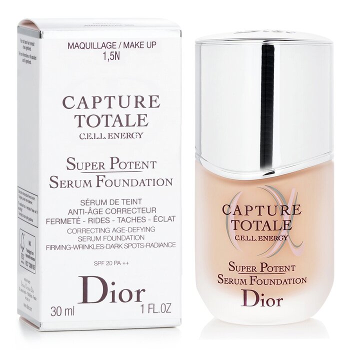 Christian Dior  Capture Totale CELL Energy Super Potent Serum  Foundation SPF 20 30ml1oz  Nền  Phấn  Free Worldwide Shipping   Strawberrynet VN