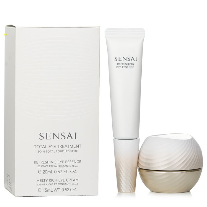 Kanebo Sensai Total Eye Treatment Set: Refreshing Eye Essence + Melty Rich Eye Cream 2pcsProduct Thumbnail